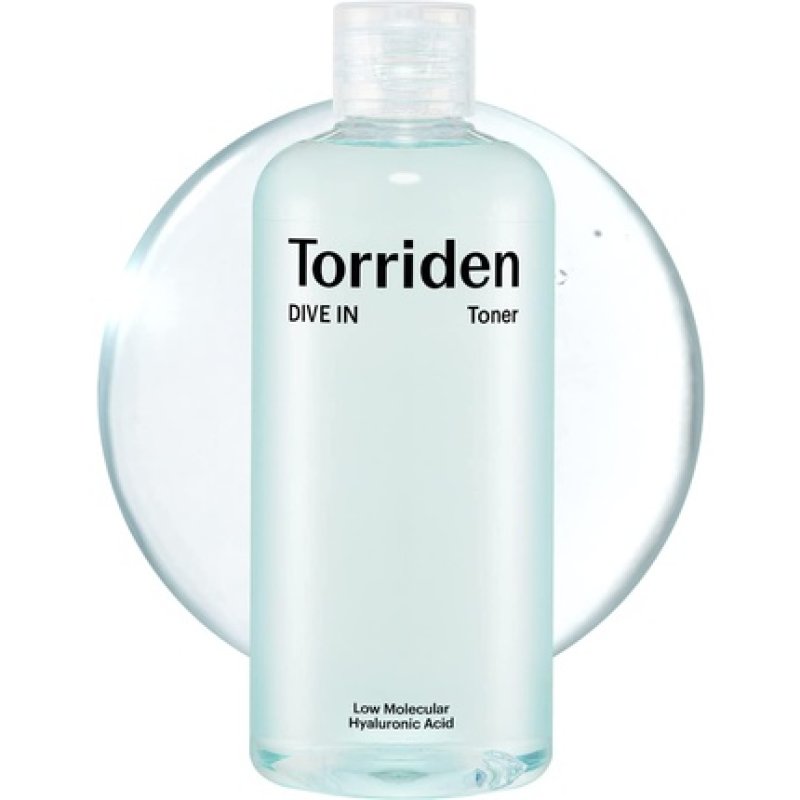 TORRIDEN DIVE-IN Low Molecular Hyaluronic Acid Facial Toner 300ml - Korean Hyaluronic Acid Facial Toner for Sensitive,