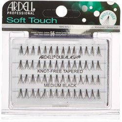 Ardell False Lashes Soft Touch Individuals Knot-Free Medium Black