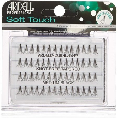 Ardell False Lashes Soft Touch Individuals Knot-Free Medium Black