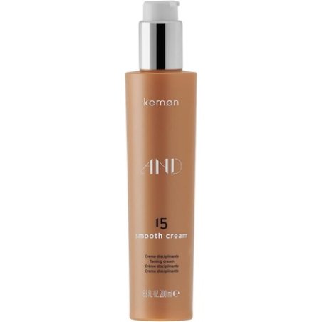 Kemon AND 15 Smooth Cream Hair Care for Smoothness and Manageability 200ml