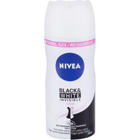 Nivea Black & White Invisible Clear Antiperspirant Spray100 ml