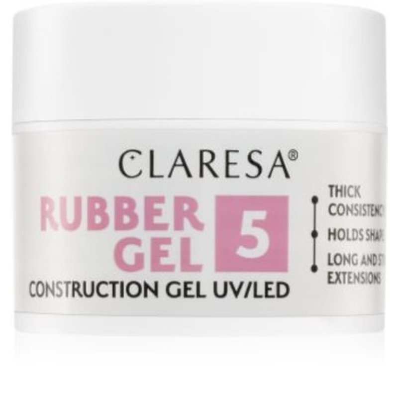 Claresa Rubber Gel Construction Gel Uvled 12 G