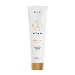 Kemon Actyva Bellessere Balm Hair and Body Balm with Soothing and Protective Effect with Argan, Sweet Almond, and