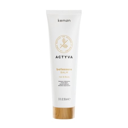 Kemon Actyva Bellessere Balm Hair and Body Balm with Soothing and Protective Effect with Argan, Sweet Almond, and