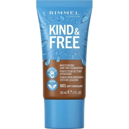 Rimmel Kind Free Moisturising Skin Tint Foundation Soft Chocolate 601