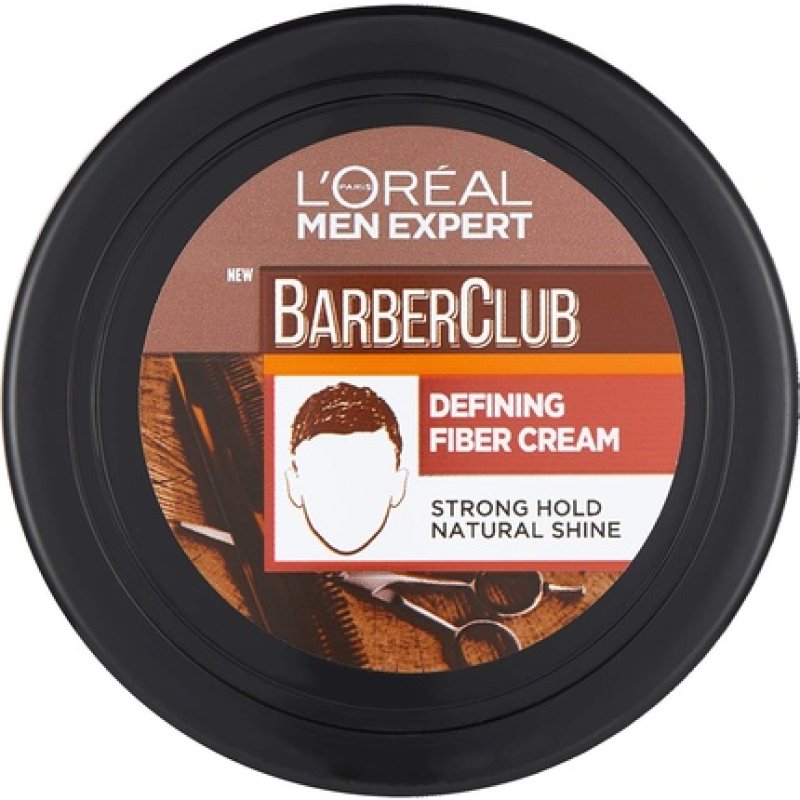 L'Oreal Men Expert Barber Club Defining Fiber Cream for Men's Hair 75ml