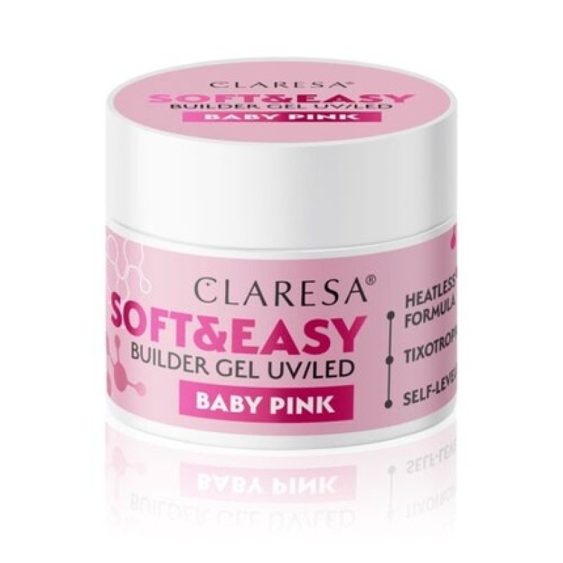 Claresa Builder Gel Soft & Easy Baby Pink 12g