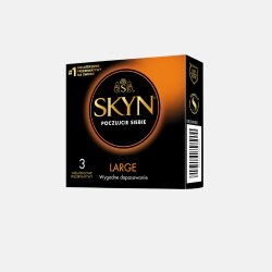 SKYN Large King Size XL XXL Condoms Latex-Free 9 Condoms - Pack of 3