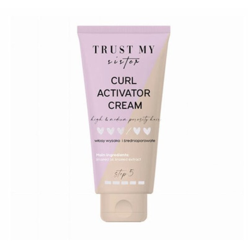 Trust My Sister Curl Activator Cream for Styling Curly Hair 150ml