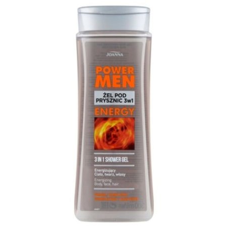 Joanna Power Men Shower Gel for Men Black Pepper and Guava