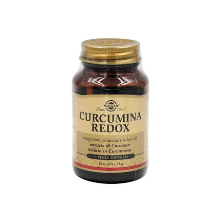 Solgar Curcumina Redox 30 Pearls - Herbal Supplement