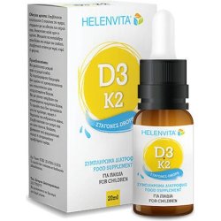 Helenvita Vitamin D3-K2 Drops Dietary Supplement For Children - 20ml