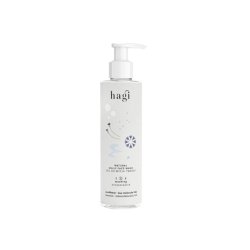 Hagi Natural Face Cleansing Gel with Hyaluronic Acid, Panthenol, Protective Algae, and Cornflower Extract 200ml