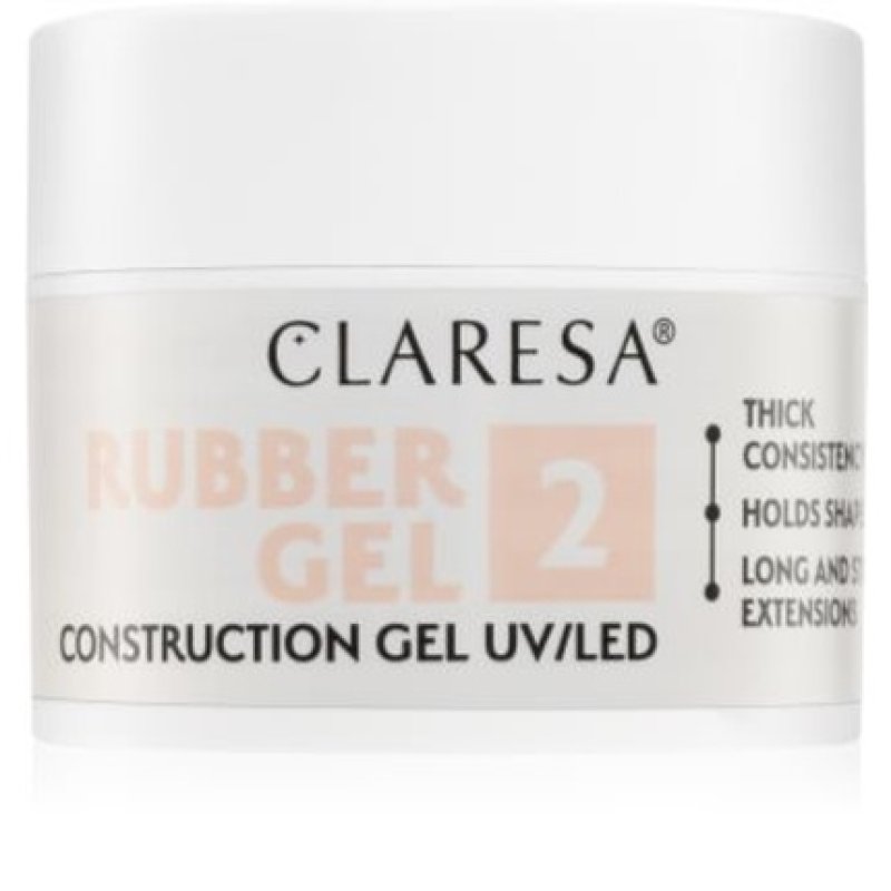 Claresa Rubber Gel Construction Gel Uvled 12 G