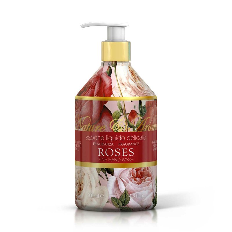 Naturearome Liquid Hand Soap 500 Ml - Roses Line