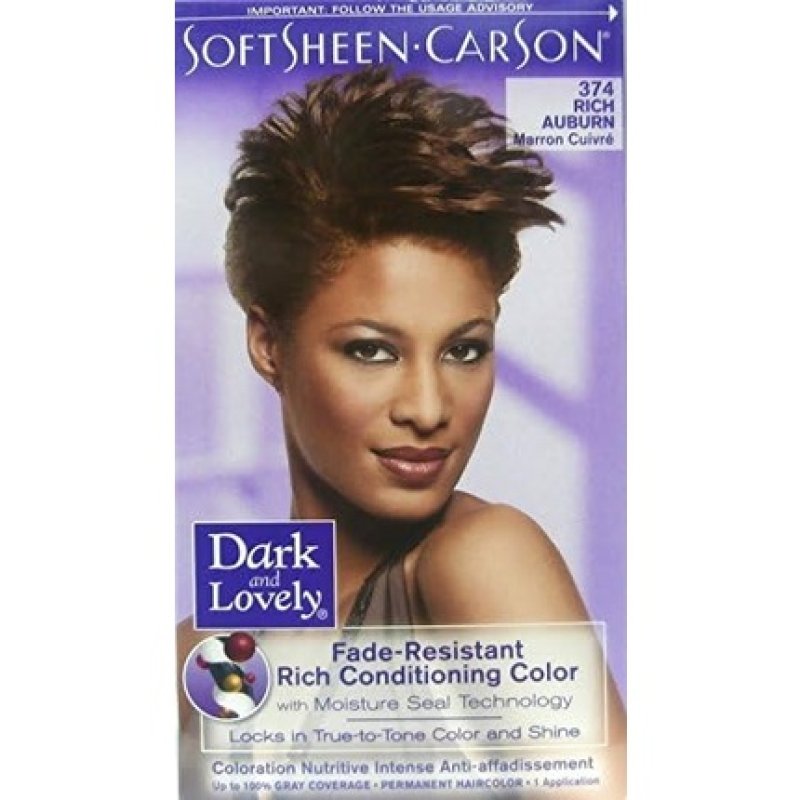 Dark and Lovely Fade Resistant Rich Conditioning Hair Colour Rich Auburn 374