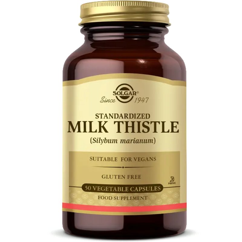 Solgar Milk Thistle Vegetable Capsules 50 Pack