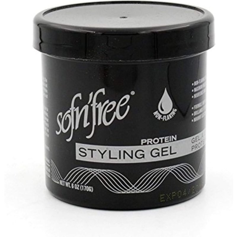 Sofn'free Protein Styling Gel 170g Black