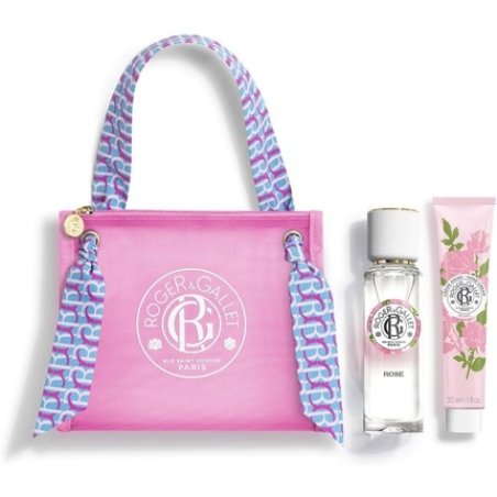 Roger & Gallet Rose Pouch Set Eau Fraîche 30ml and Hand Cream 30ml