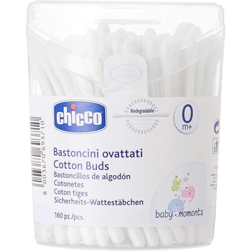 Chicco Cotton Swabs 160 Units