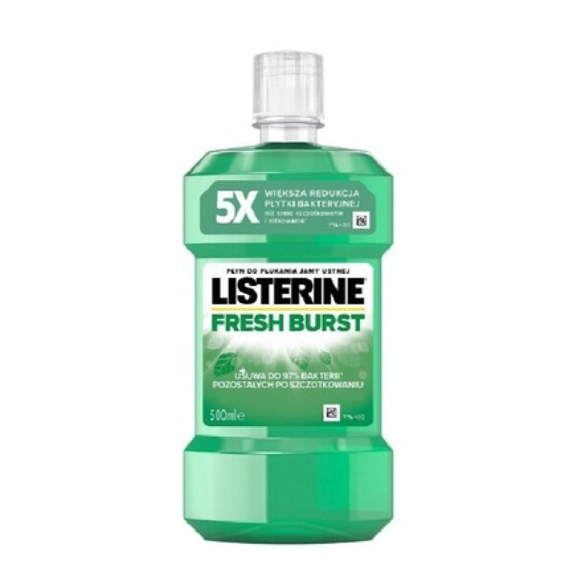 Listerine Mouthwash Fresh Burst - 500ml