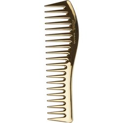 Jäneke Hair Comb Gold 24 Carat Styling Comb Exclusive Comb 7 Inches 18 cm