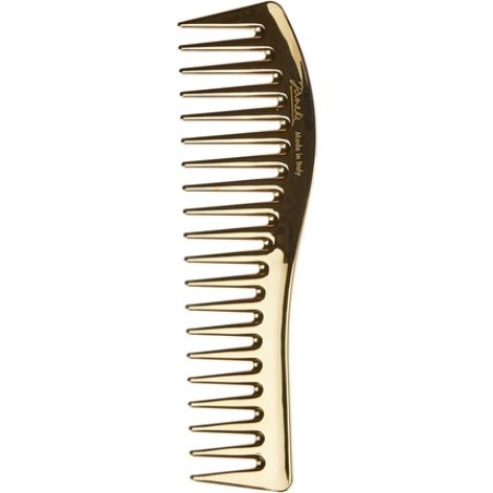 Jäneke Hair Comb Gold 24 Carat Styling Comb Exclusive Comb 7 Inches 18 cm