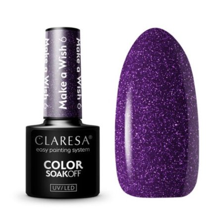 CLARESA MAKE A WISH Hybrid Nail Polish 5g - Pack of 6