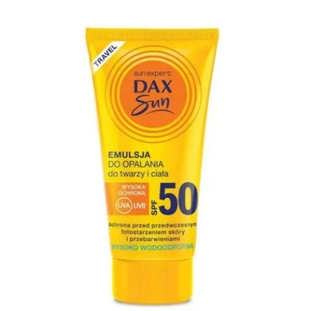 Dax Sun Face and Body Sun Lotion SPF 50 50ml - Travel Size