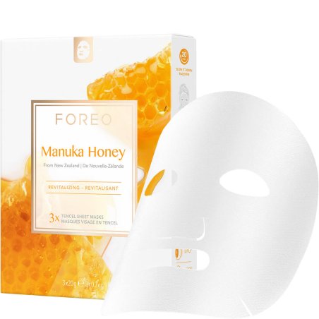 Foreo Farm to Face Sheet Mask Honey 3 Stk. Masque de nettoyage Femmes