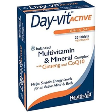 HealthAid Day-vit ACTIVE Vegetarian Tablets 30