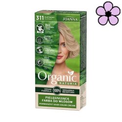Joanna Naturia Organic Permanent Hair Dye Ammonia/PPD Free 311 Platinum Blonde
