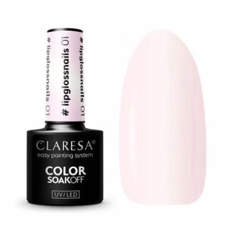 CLARESA Hybrid Nail Polish Lipglossnails 01