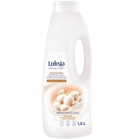 Luksja Creamy & Soft Cotton & Pro-Vitamin B5 Bath Liquid, 1500 Ml