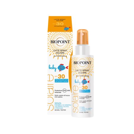 Biopoint PV00118 écran solaire et produit après soleil Lait de protection solaire 30 Enfants