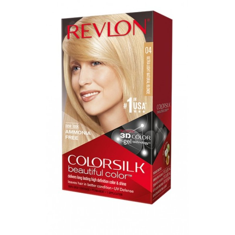 Revlon Colorsilk Permanent Ammonia Free Hair Color 04 Ultra Light