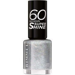 Rimmel 60 Seconds Glitter Nail Polish 833 Extra 8ml