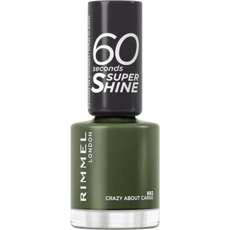 Rimmel 60 Seconds Nail Polish 882 Crazy About Cargo Nail Colour Collection