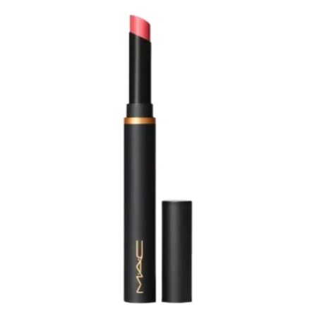 MAC Powder Kiss Velvet Blur Slim Stick Lipstick 898 Sheer Outrage Grapefruit Pink