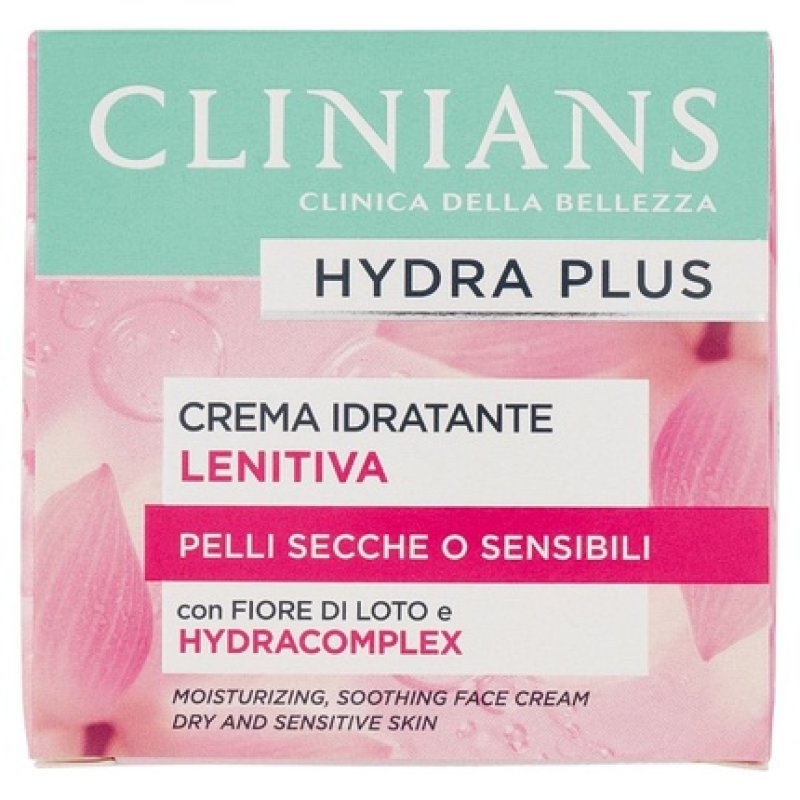 Clinians Hydra Plus Moisturizing Cream For Dry Or Sensitive Skin 50 Ml