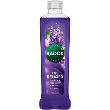 Radox Feel Relaxed Bath Soak Lavender and Waterlily 500ml