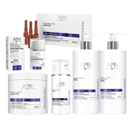Apis Professional Exosomes Pro Face Cream Toner Milk Ampoules or Algae Mask