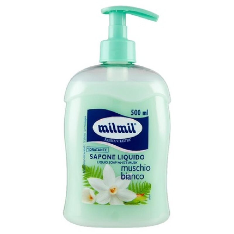 MIL MIL Sapone 500ml Muschio Bianco