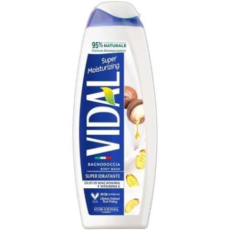 Vidal Macadamia Oil Body Wash 500ml