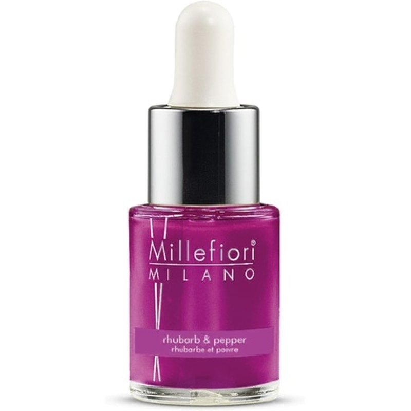 Millefiori Milano Rhubarb & Pepper Water Soluble Fragrance 15ml Purple