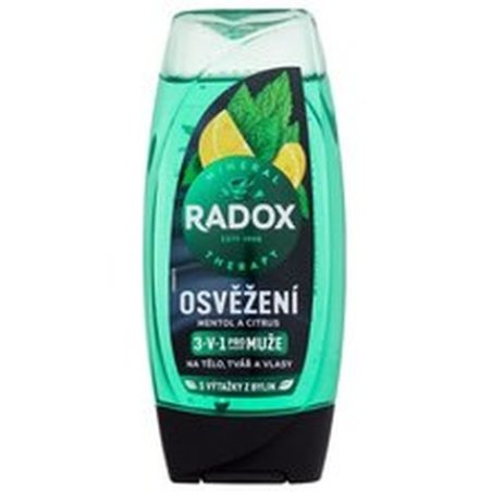 Radox Refreshment Menthol And Citrus 3-in-1 Shower Gel 225ml by Radox