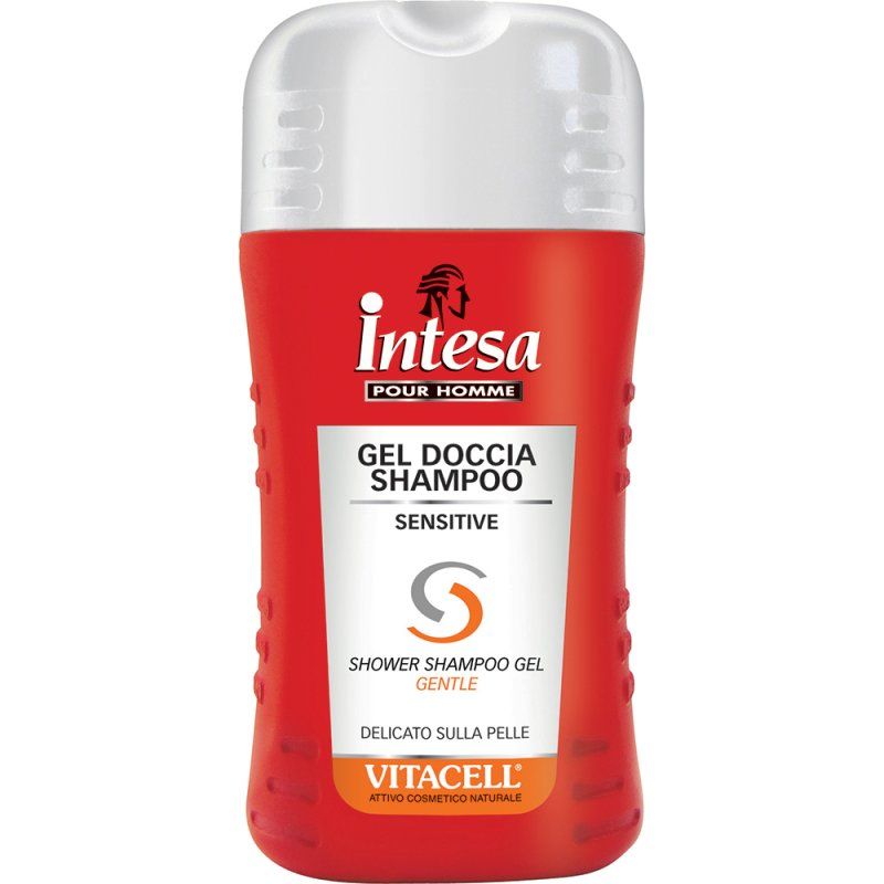 Intesa Shower Shampoo Gel Vitacell 250 ml Shower gel Men Body & hair Spice, Wood
