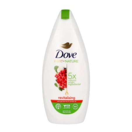 Dove Care By Nature Revitalizing Shower Gel with Goji Berries and Camellia Oil 400ml