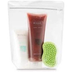 EUROSTIL Unisex Exfoliating Rubber Facial Exfoliant Rubber Sponge Black