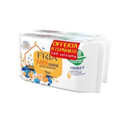 Fria Moisturizing Wipes 72 Wipes - Pack of 2